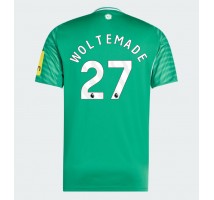 Newcastle United Nick Woltemade #27 Koszulka Wyjazdowa 2025-26 Krótki Rękaw